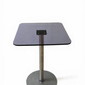 Steel side table